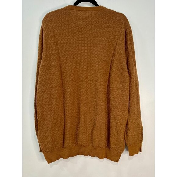 NWT BRAX FEEL GOOD Size 2XL Rick Crewneck Sweater Diamond Knit Merino/Silk - Picture 11 of 11